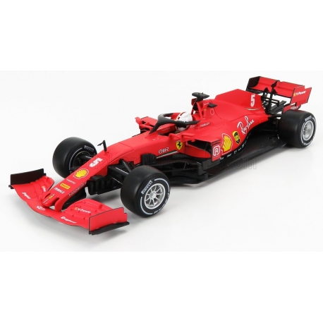 BURAGO - 1/18 - FERRARI - F1 SF1000 TEAM SCUDERIA MISIE FERRARI OKNO N 5 RAKÚSKO GP 2020 SEBASTIAN VETTEL