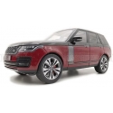 LCD MODEL - 1/18 - LAND ROVER - RANGE ROVER SV AUTOBIOGRAPHY DYNAMIC 2020 - ČERVENÁ ČIERNA