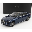 NOREV - 1/18 - MERCEDES BENZ - S-CLASS (V223) 2020 - NAUTICAL BLUE MET