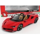 BURAGO - 1/18 - FERRARI - SF90 STRADALE HYBRID SPIDER 1000 hp OTVORENÉ 2020 - EXKLUZÍVNA CARMODEL - ROSSO CORSA 322