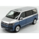 NZG - 1/18 - VOLKSWAGEN - T6 MULTIVAN MINIBUS 2017 - BLUE SILVER