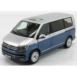 NZG - 1/18 - VOLKSWAGEN - T6 MULTIVAN MINIBUS 2017 - BLUE SILVER