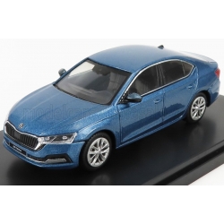 ABREX - 1/43 - ŠKODA - OCTAVIA IV BERLINE 2020 - BLUE MODRA TITAN MET