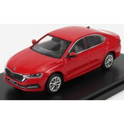 ABREX - 1/43 - ŠKODA - OCTAVIA IV BERLINE 2020 - ČERVENÁ