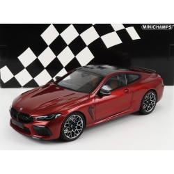 MINICHAMPS - 1/18 - BMW - 8-SÉRIA M8 SÚŤAŽNÉ KUPÉ (F92) 2020 - ČERVENÁ MET