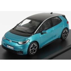 NOREV - 1/43 - VOLKSWAGEN - ELEKTRICKÉ VOZIDLO ID.3 2019 - MAKENA TURQUOISE MET