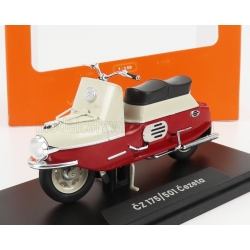 1/18 - CEZETA - CZ 175/501 SCOOTER 1957 - RED CREAM