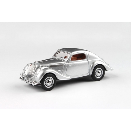 Škoda Popular Sport Monte Carlo (1937) 1:43 - Stříbrná Metalíza