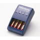 Protech AA-batterilader - T0245